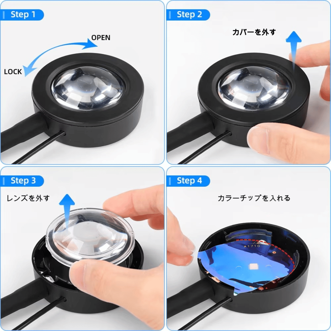 プロジェクターレインボーサンセットナイトライト、背景,壁の装飾